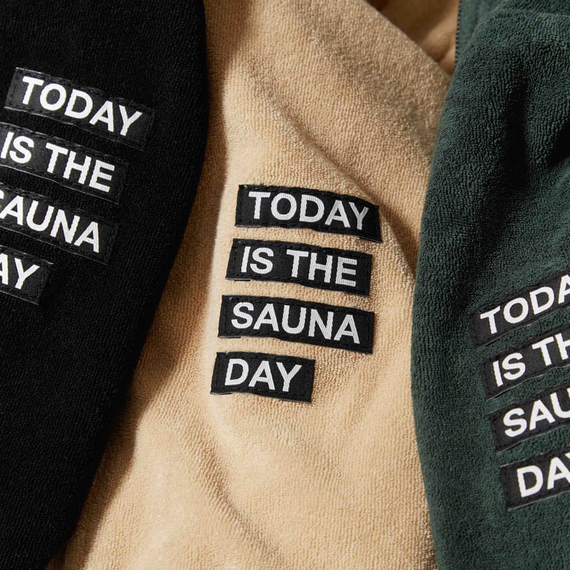 制作事例】SaunaCamp.さまサウナポンチョ(販売用) | サウナグッズ研究室