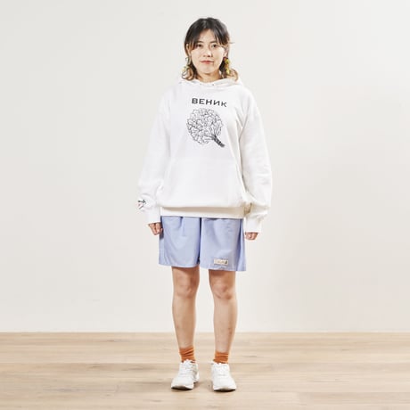 サウナパンツ アップデート ライトブルーxメッシュ（ネオンイエロー）