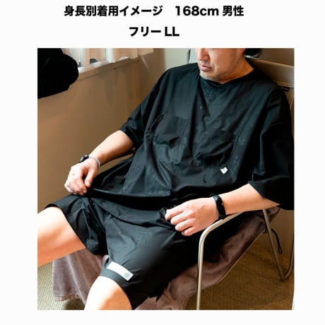 Sauna↔︎Living 撥水速乾ハイストレッチタフタ【テントサウナパンツ】