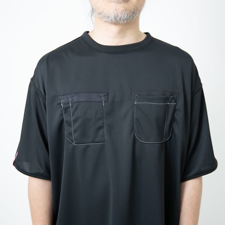 【機能性R/V】トリコロールテープTシャツ