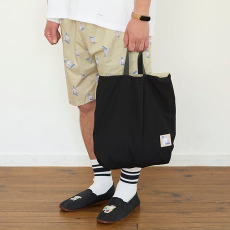 【サウナ北欧コラボ】総柄サウナグッズ(R/Vトート・サウナパンツ)