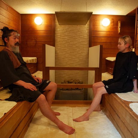 Sauna↔︎Living Dot Mesh テントサウナパンツ3.0