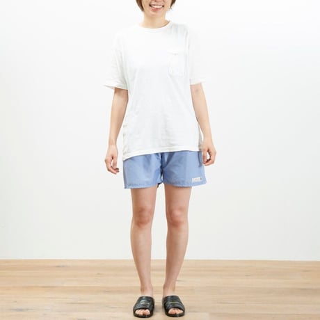 サウナパンツ アップデート サウナマット風 ライトブルー/セージ