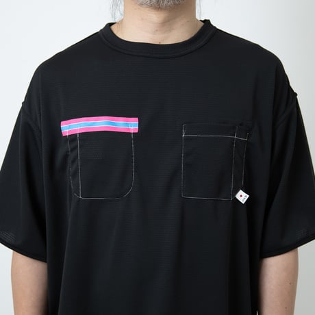 【機能性R/V】トリコロールテープTシャツ