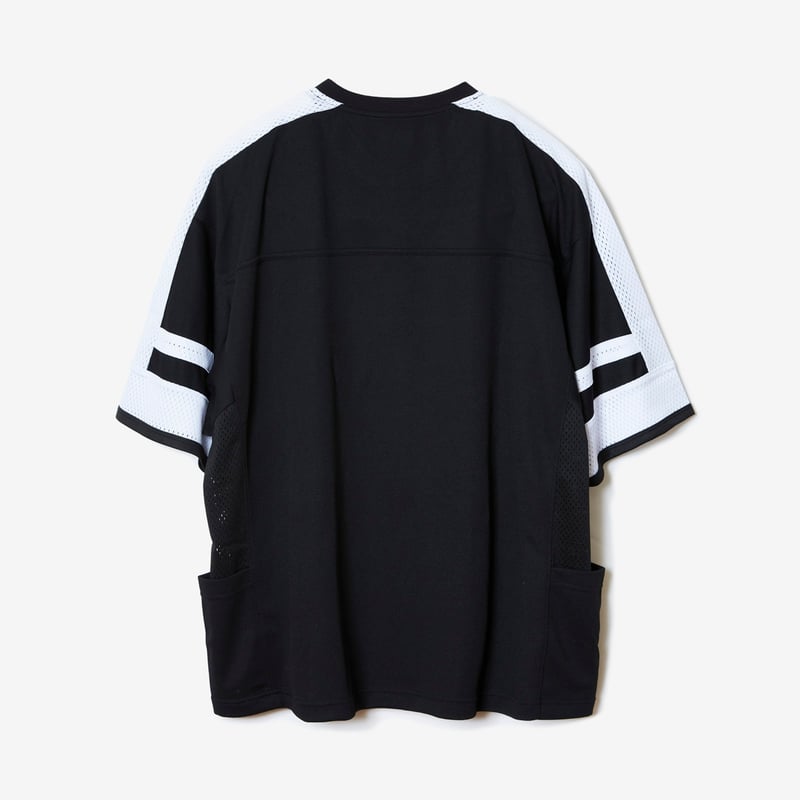 北欧BLK版】館内着メッシュホッケートップス＆バスケパンツシリーズ