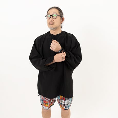 【アメトラ風🗽】ダブル×ダブルパッチワークサウナパンツ グリーン系｜レッド系