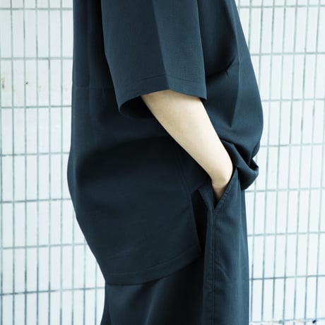 Sauna↔︎Living Dot Mesh P/O shirt 【サイズ追加版】 ⚠️4/上〜中旬納期 🉐お得な先行受注