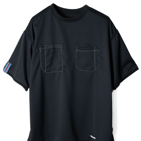 【機能性R/V】トリコロールテープTシャツ