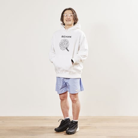 サウナパンツ アップデート ライトブルーxメッシュ（ネオンイエロー）