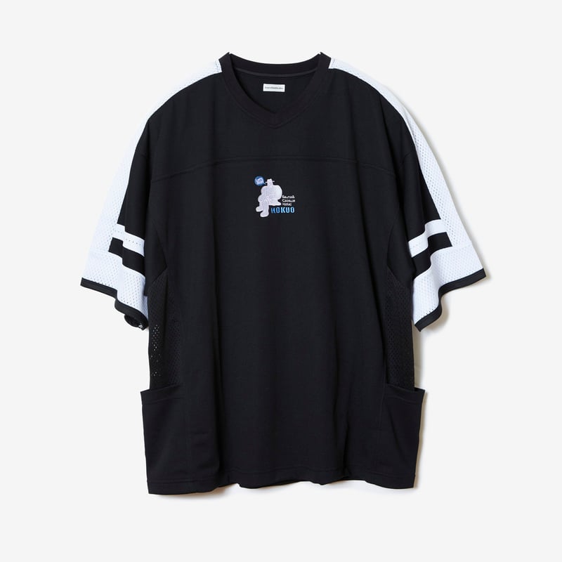 北欧BLK版】館内着メッシュホッケートップス＆バスケパンツシリーズ