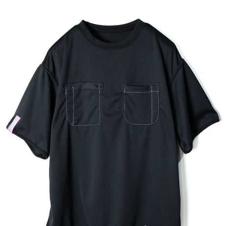 【機能性R/V】トリコロールテープTシャツ