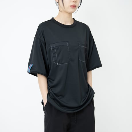 【機能性R/V】トリコロールテープTシャツ