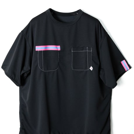【機能性R/V】トリコロールテープTシャツ
