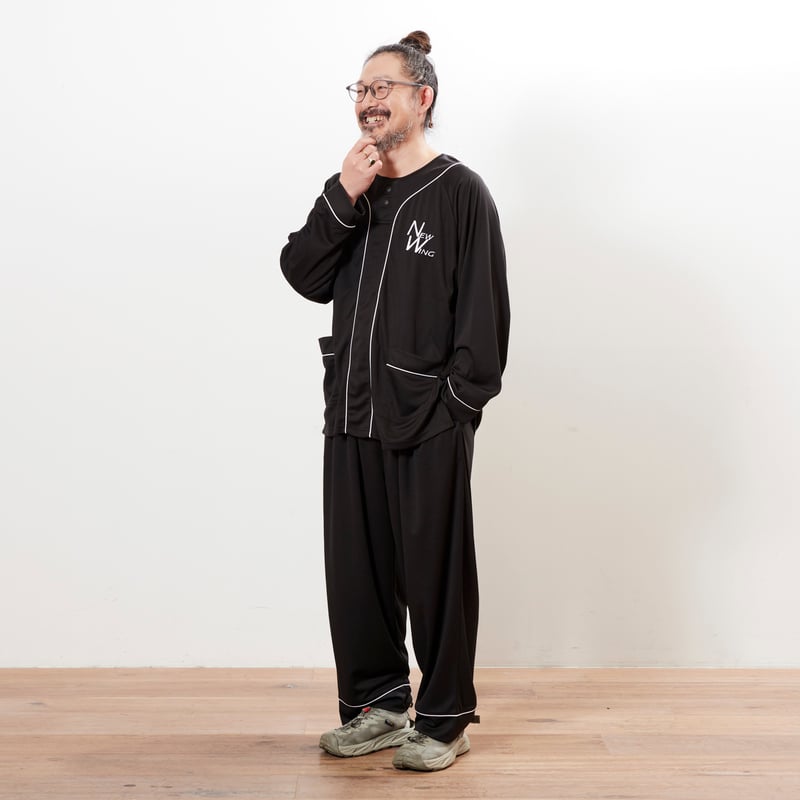 ニューウイングBLK版長袖館内着シリーズ | サウナグッズ研究室