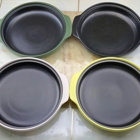 セラポット【国産・遠赤外線鍋(深鍋26cm・浅鍋26cm)セット・送料無料・一郷だし、煮干しだし各1個ずつプレゼント】