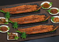 【お買い得・まとめ買いセット】特上うなぎの蒲焼き３尾とお好きな佃煮６個セット