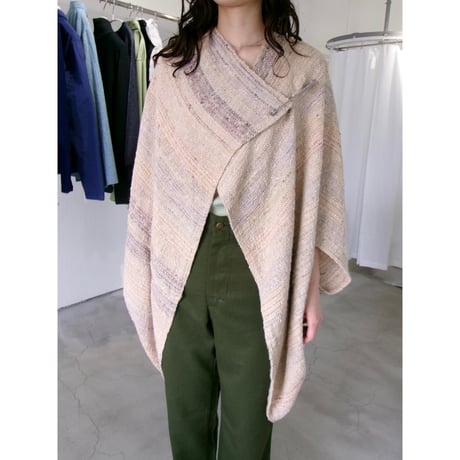 RUG FABRIC LONG VEST