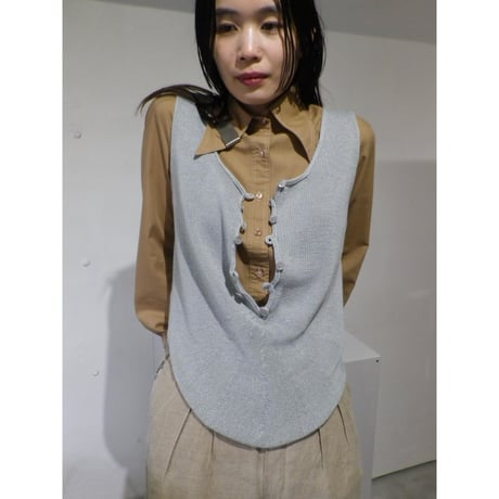 LUTZ / ROUND KNIT VEST