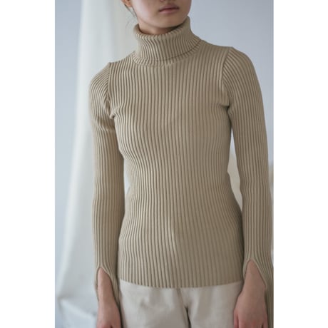 JACQUEMUS / RIB KNITTED  PULLOVER