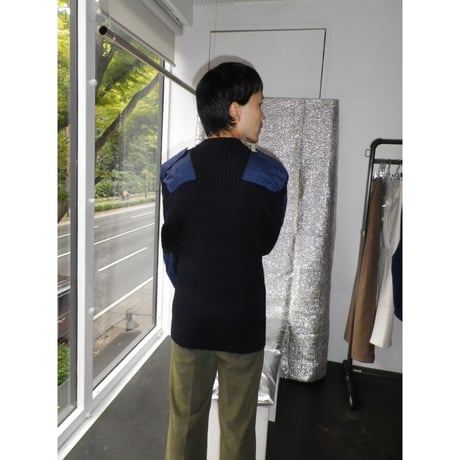 MILITARY COMMAND KNIT PULLOVER