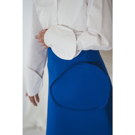 JACQUEMUS / CIRCLE CUFFS BLOUSE