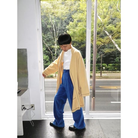 WOOL GOWN COAT