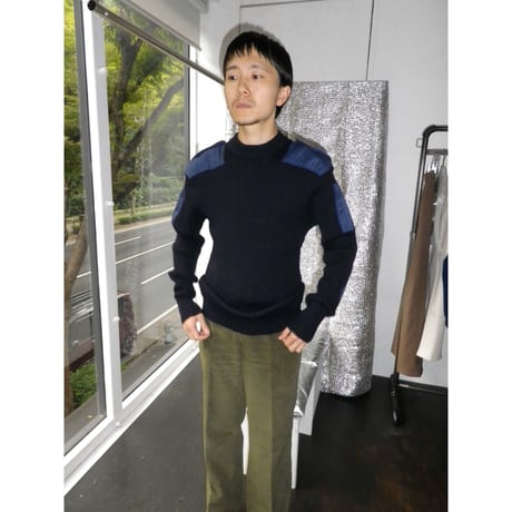 MILITARY COMMAND KNIT PULLOVER