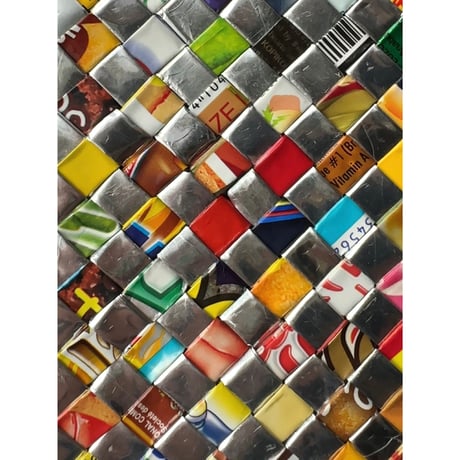CANDY WAPPERS CLUTCH BAG