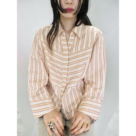 OPEN COLLAR SHIRT JACKET