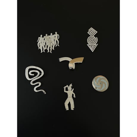 SV925 BROOCH / MAN