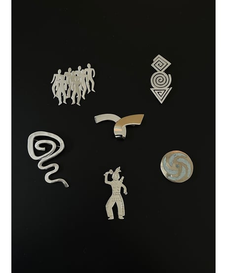 SV925 BROOCH / MAN