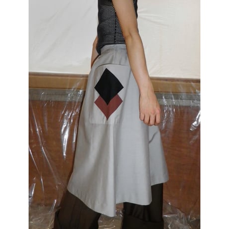PATCH WORK SKIRT