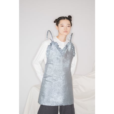 JACQUEMUS / METALLIC DRESS