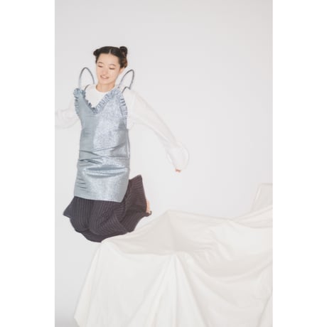 JACQUEMUS / METALLIC DRESS
