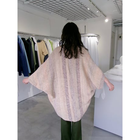 RUG FABRIC LONG VEST
