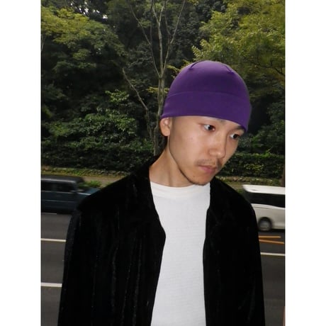 PURPLE BEANIE