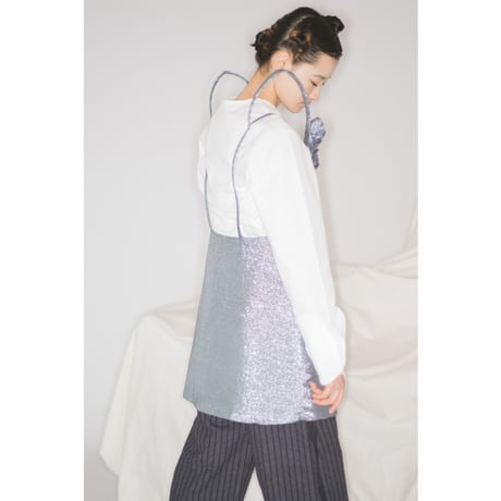 JACQUEMUS / METALLIC DRESS