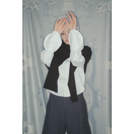 JACQUEMUS / CIRCLE CUFFS BLOUSE