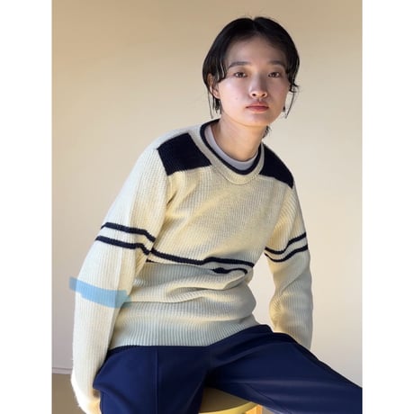 US VIRGIN ACRYLIC KNIT PULLOVER