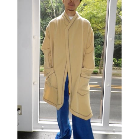 WOOL GOWN COAT