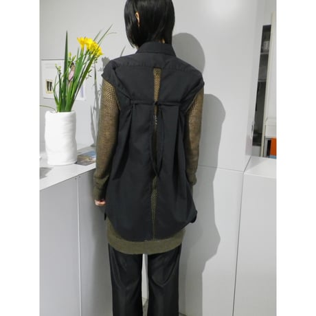 MASKER B / SLEEVELESS SHIRT TOP
