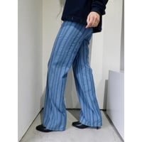 STRIPE COTTON PANTS