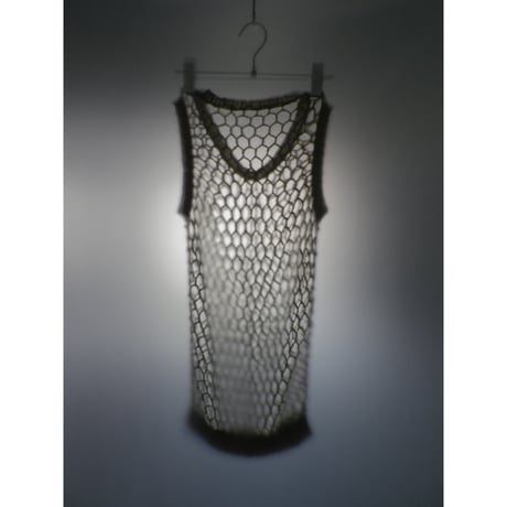 FISH NET KNIT VEST