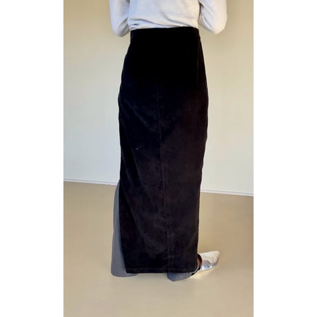 SUEDE TOUCH LONG SKIRT