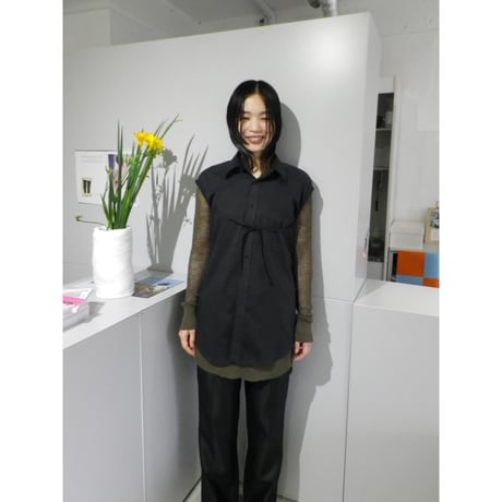 MASKER B / SLEEVELESS SHIRT TOP