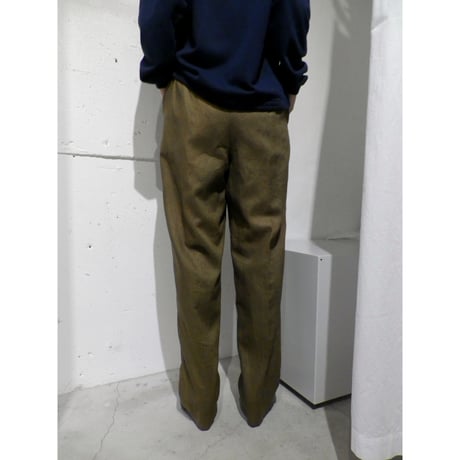 LINEN SLACKS