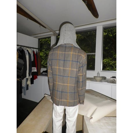 PLAID PATTERN JACKET