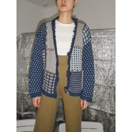 COTTON KNIT CARDIGAN
