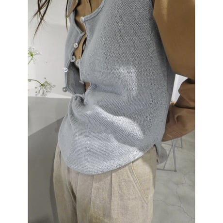 LUTZ / ROUND KNIT VEST