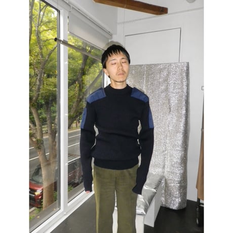 MILITARY COMMAND KNIT PULLOVER